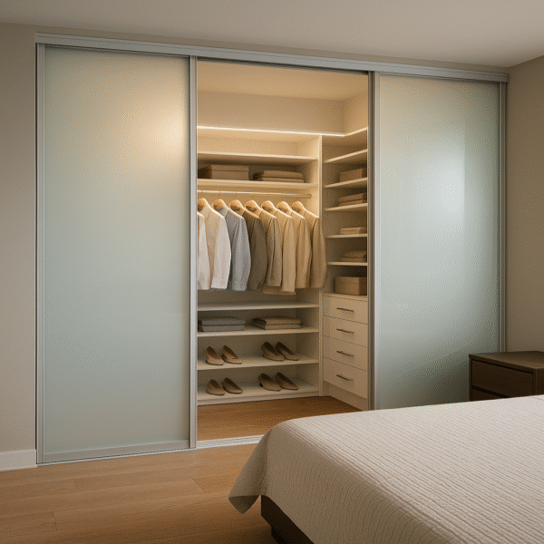 Utilisation des portes coulissantes dans les condos