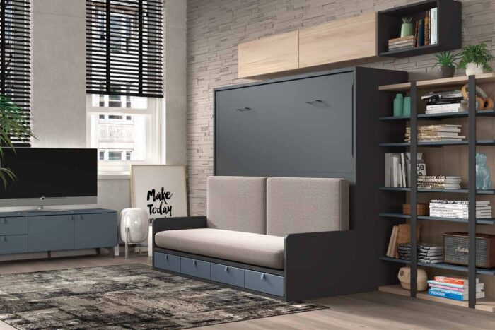 Murphy Bed With Built-in Sofa F850